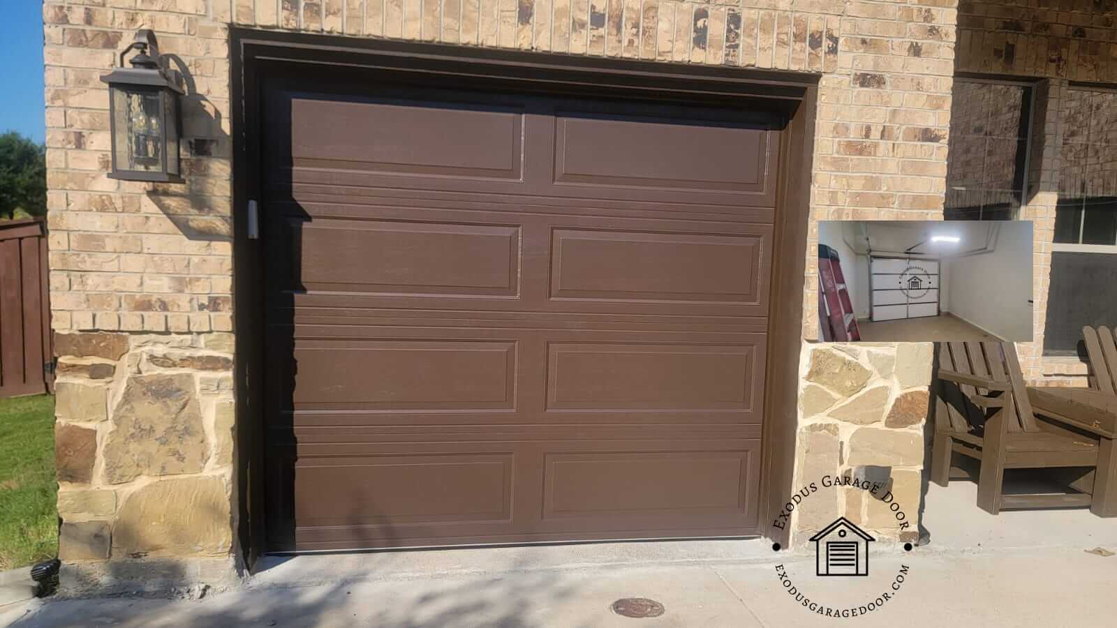 new_single_car_garage_door_install